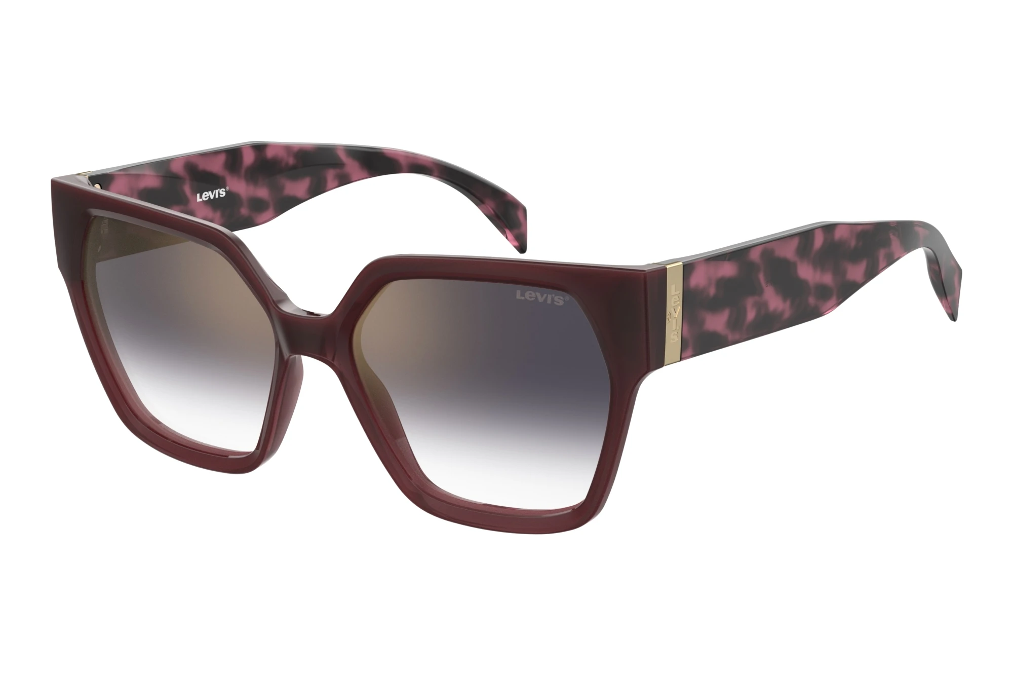 Levi's LV 1077/S C9A/FQ GREY SHADED GOLD MIRRORRED Levi's LV 1077/S C9A/FQ GREY SHADED GOLD MIRRORRED