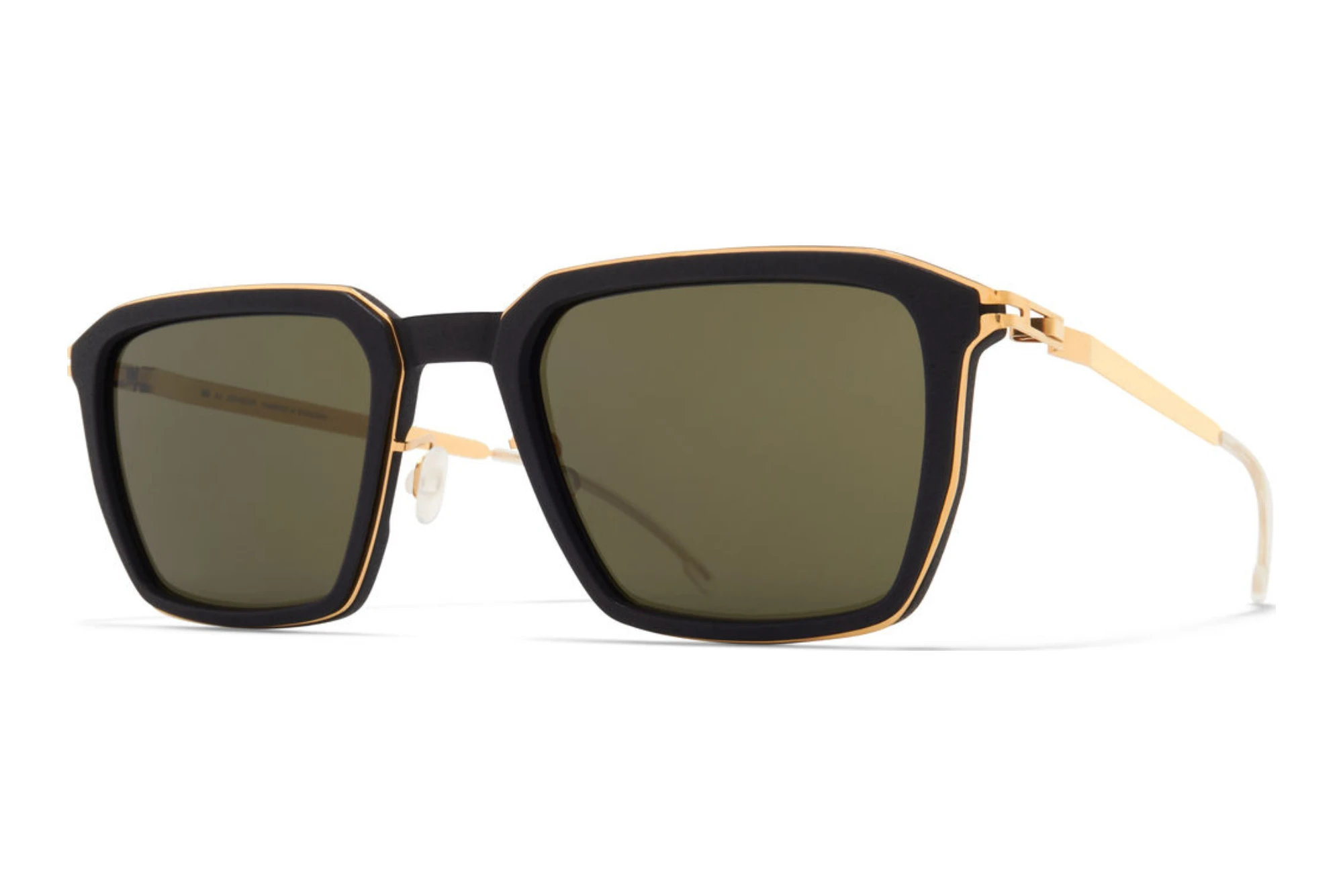 MYKITA EMBERS SUN 585 Rawgreen SolidMH7-Pitch Black/Glossy Gold MYKITA EMBERS SUN 585 Rawgreen SolidMH7-Pitch Black/Glossy Gold