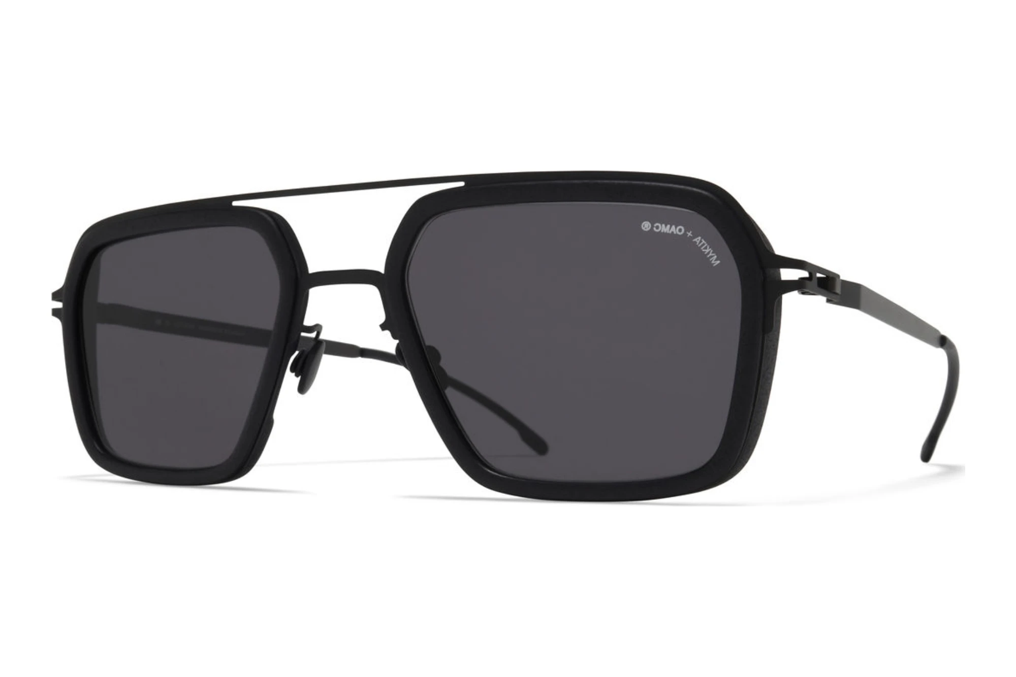 MYKITA RAT SUN 579 Coolgrey SolidMH6-Pitch Black/Black MYKITA RAT SUN 579 Coolgrey SolidMH6-Pitch Black/Black