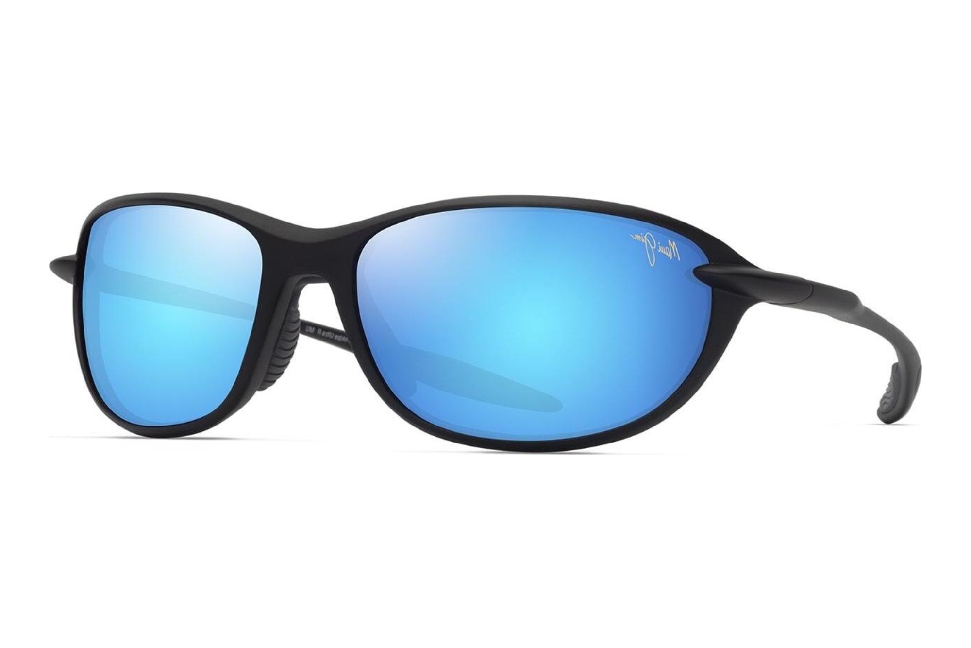 Maui Jim Hookipa Ultra R B339-02A Blue HawaiiMatte Black Maui Jim Hookipa Ultra R B339-02A Blue HawaiiMatte Black