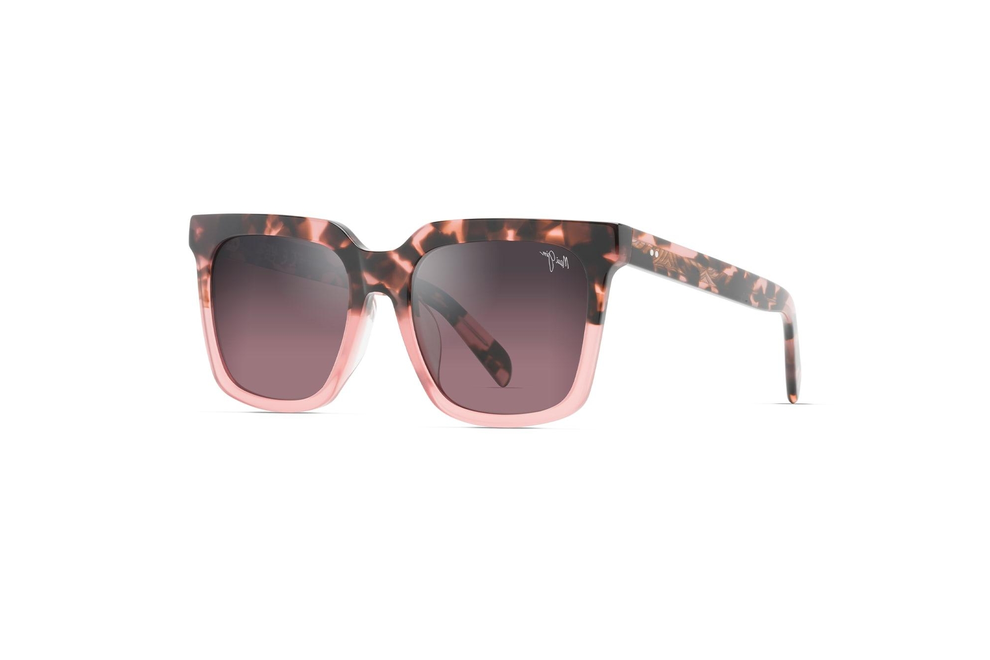 Maui Jim Rooftops RS898-09 Maui Rose®Pink Tortoise w/Pink Maui Jim Rooftops RS898-09 Maui Rose®Pink Tortoise w/Pink
