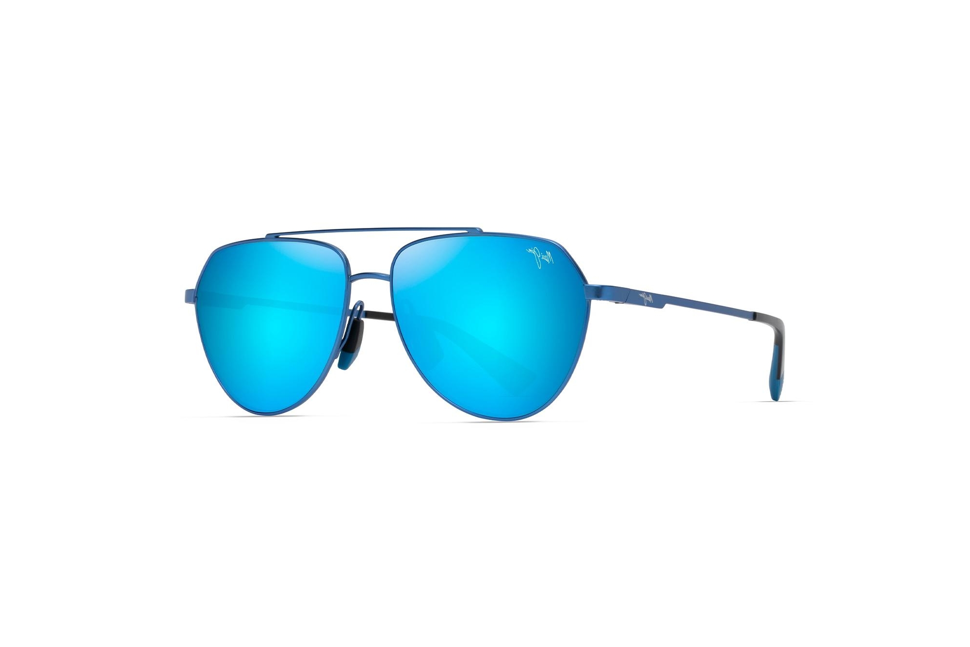 Maui Jim Waiwai B634-03 Blue HawaiiMatte Trans Blue Maui Jim Waiwai B634-03 Blue HawaiiMatte Trans Blue