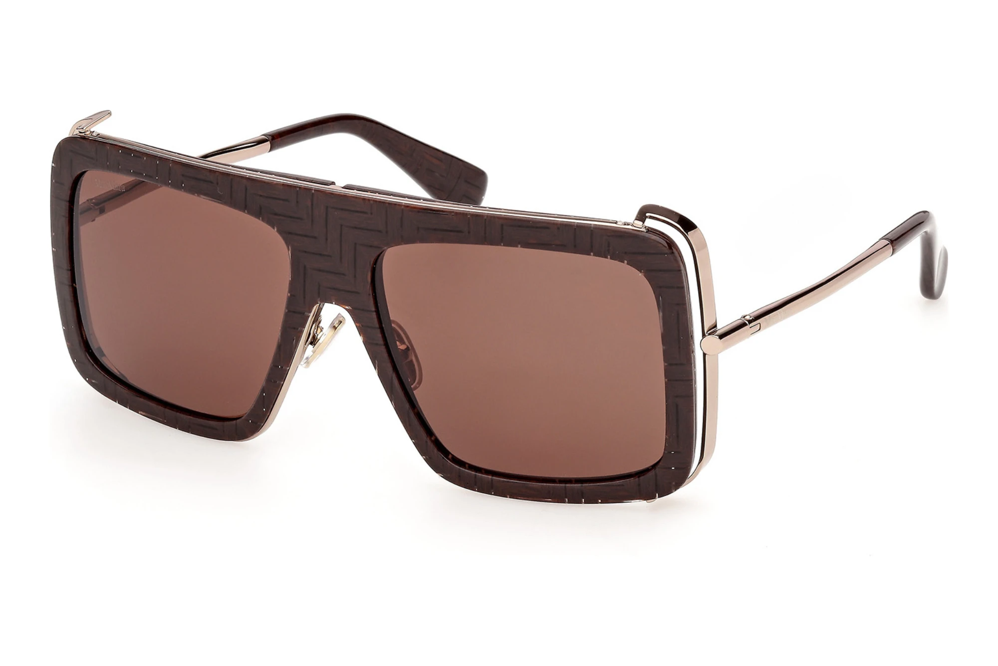 Max Mara MM0119 50E braunHellbraun /Muster Max Mara MM0119 50E braunHellbraun /Muster