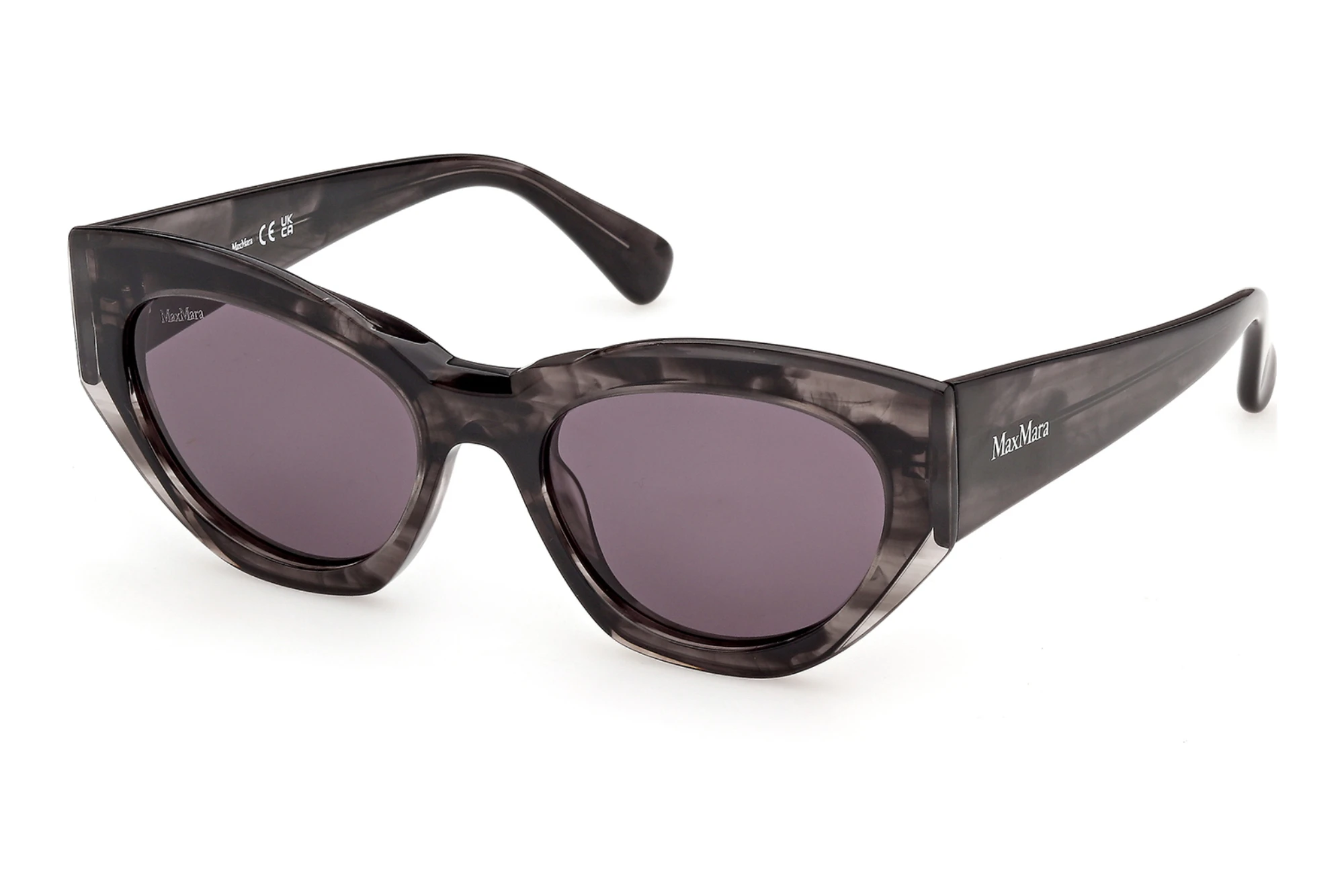 Max Mara MM0210 63A grauSchwarz Horn Max Mara MM0210 63A grauSchwarz Horn