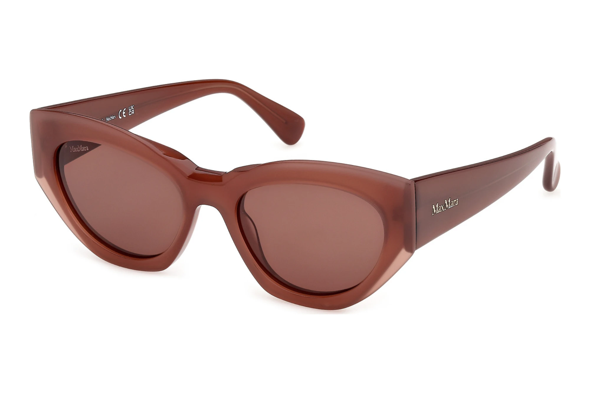 Max Mara MM0210 72E braunGlänzend Dunkel Pink Max Mara MM0210 72E braunGlänzend Dunkel Pink