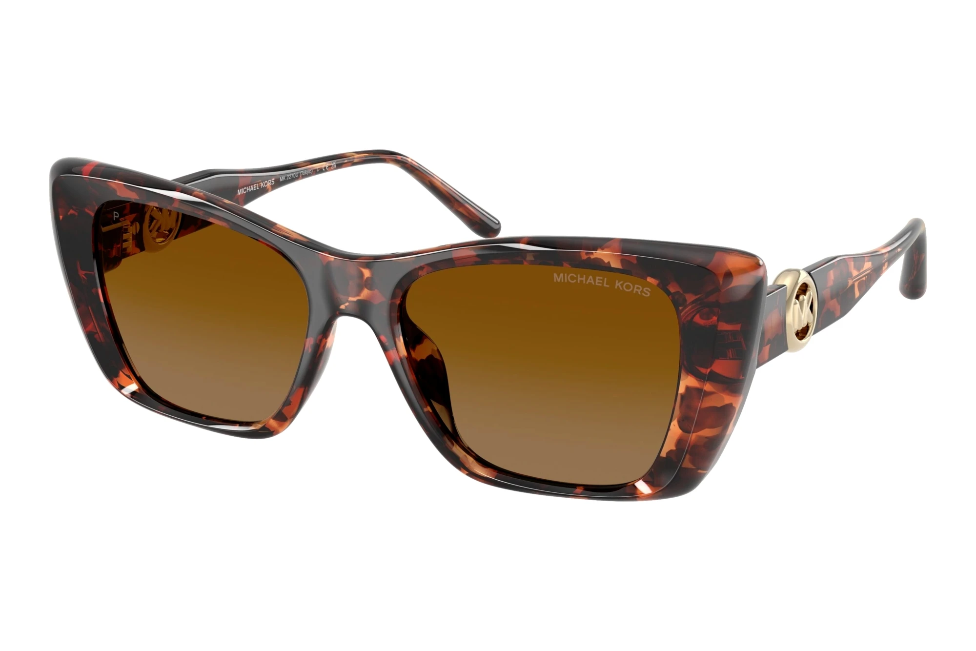 Michael Kors MK2270U 40319P Brown Gradient PolarLuggage Tortoise Michael Kors MK2270U 40319P Brown Gradient PolarLuggage Tortoise