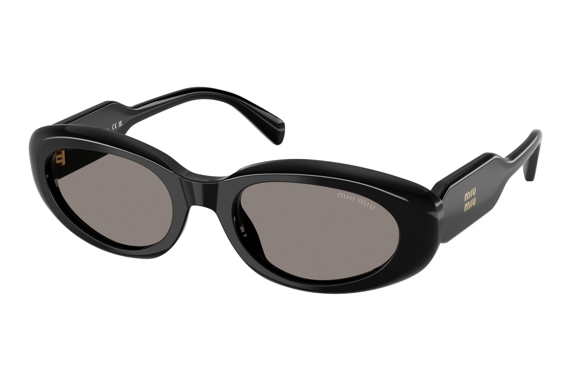 Miu Miu MU C01S 16K80Q Dark GreyBlack Miu Miu MU C01S 16K80Q Dark GreyBlack
