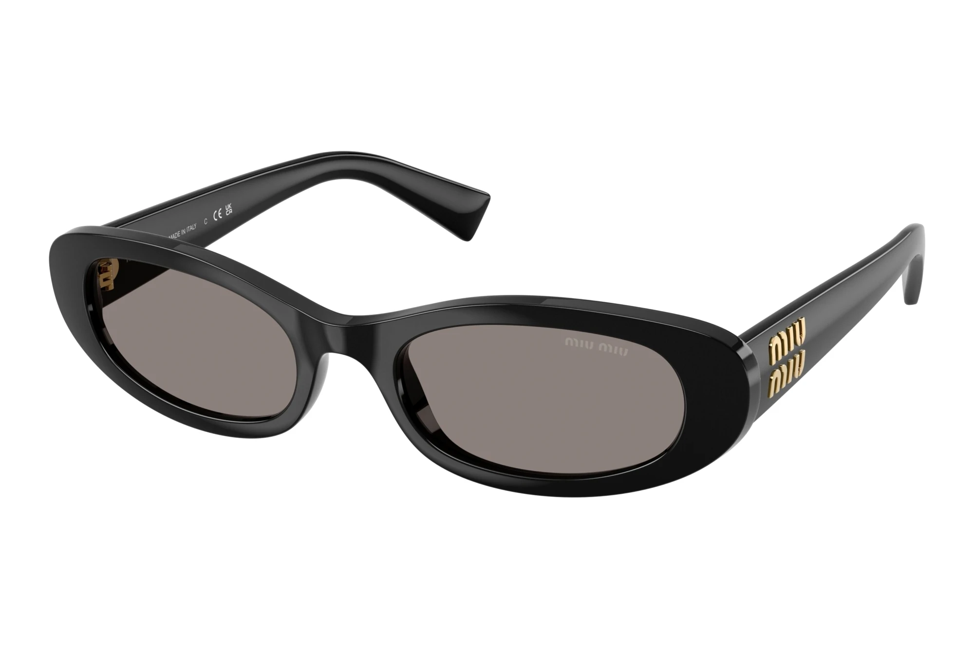 Miu Miu MU C02S 1AB80Q Dark GreyBlack Miu Miu MU C02S 1AB80Q Dark GreyBlack