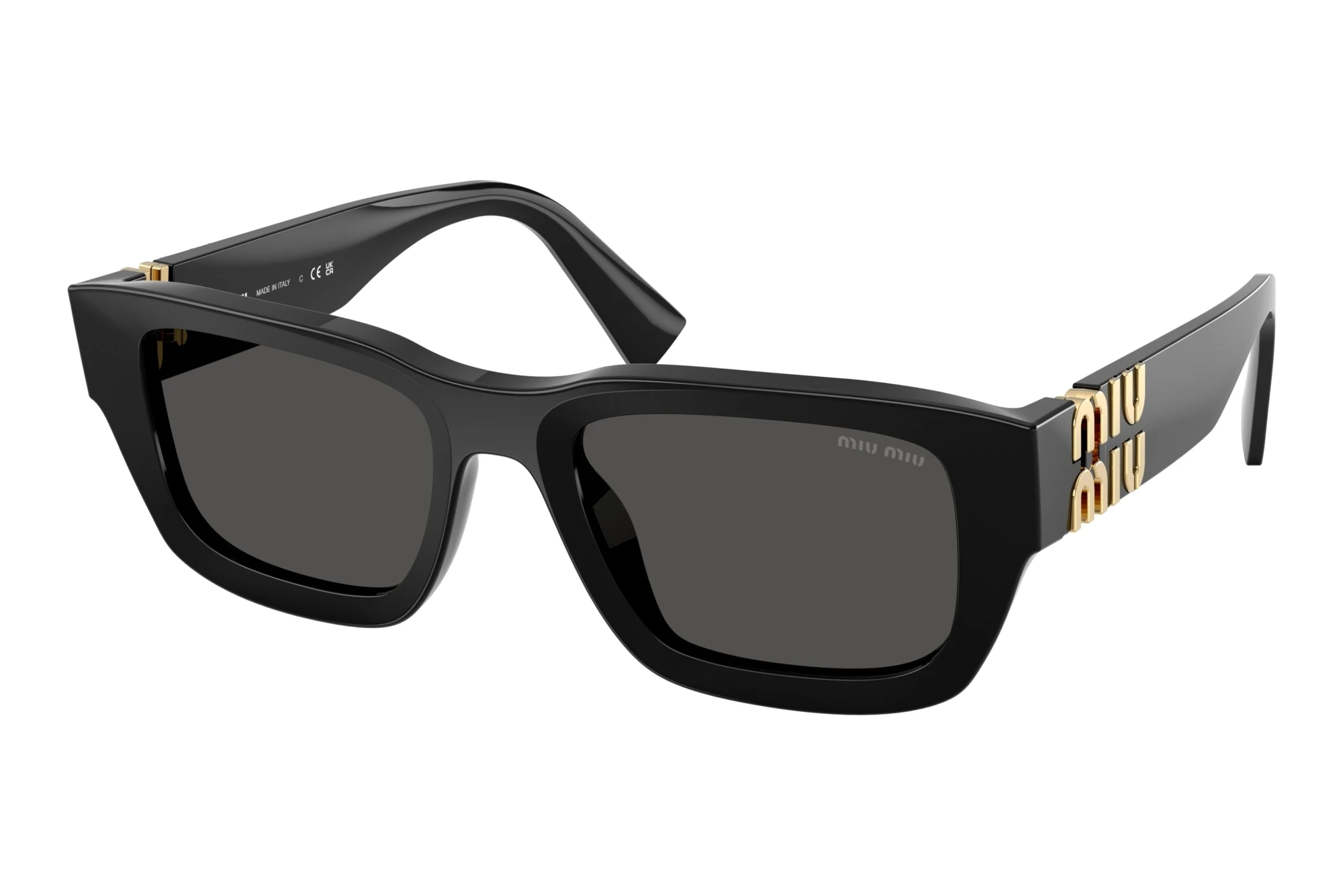 Miu Miu MU C04S 16K08Z Dark GreyBlack Miu Miu MU C04S 16K08Z Dark GreyBlack