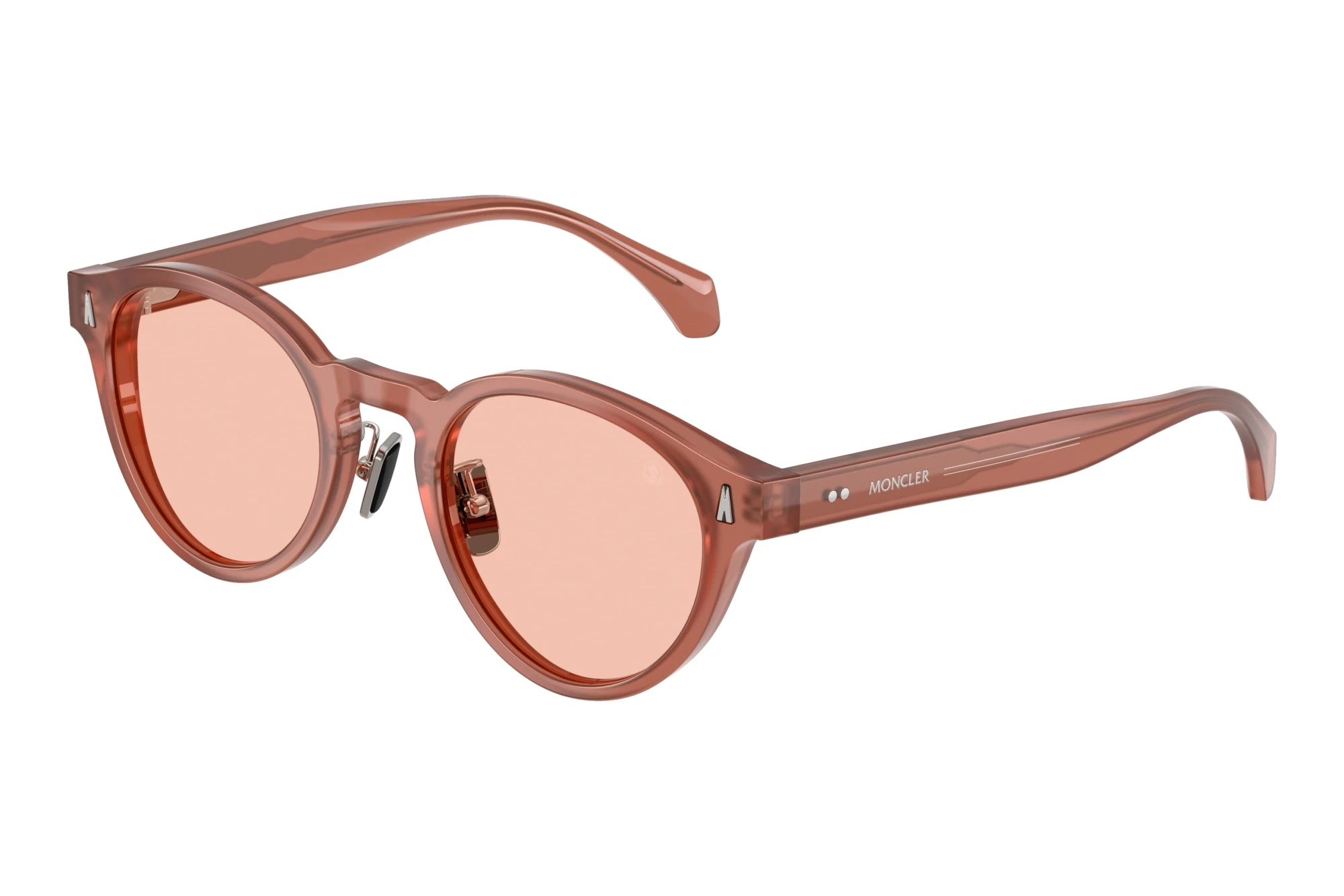 Moncler ME6017D 302684 Solid Light PinkShiny Opal Pink Moncler ME6017D 302684 Solid Light PinkShiny Opal Pink