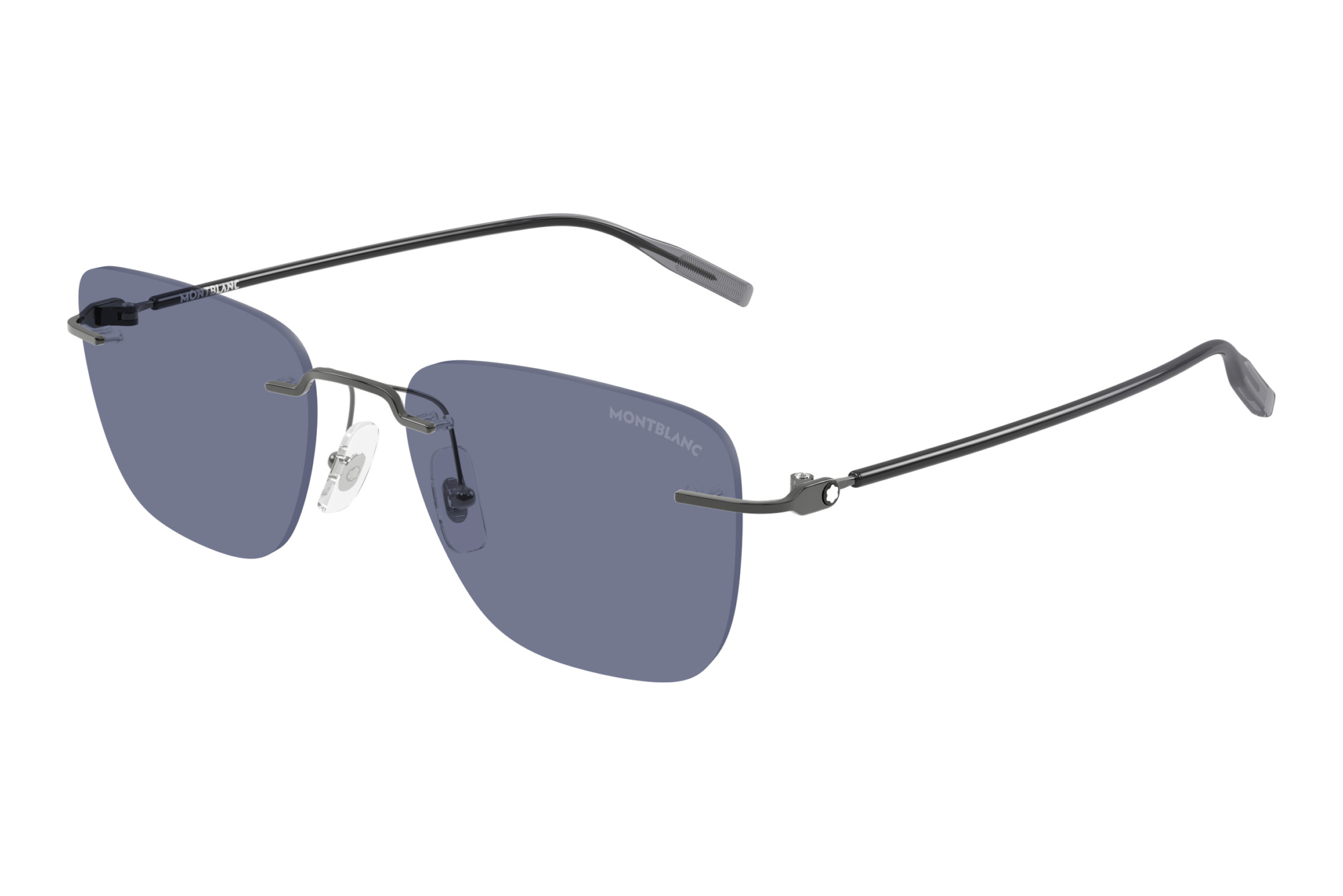 Mont Blanc MB0470S 004 GUNMETAL Mont Blanc MB0470S 004 GUNMETAL