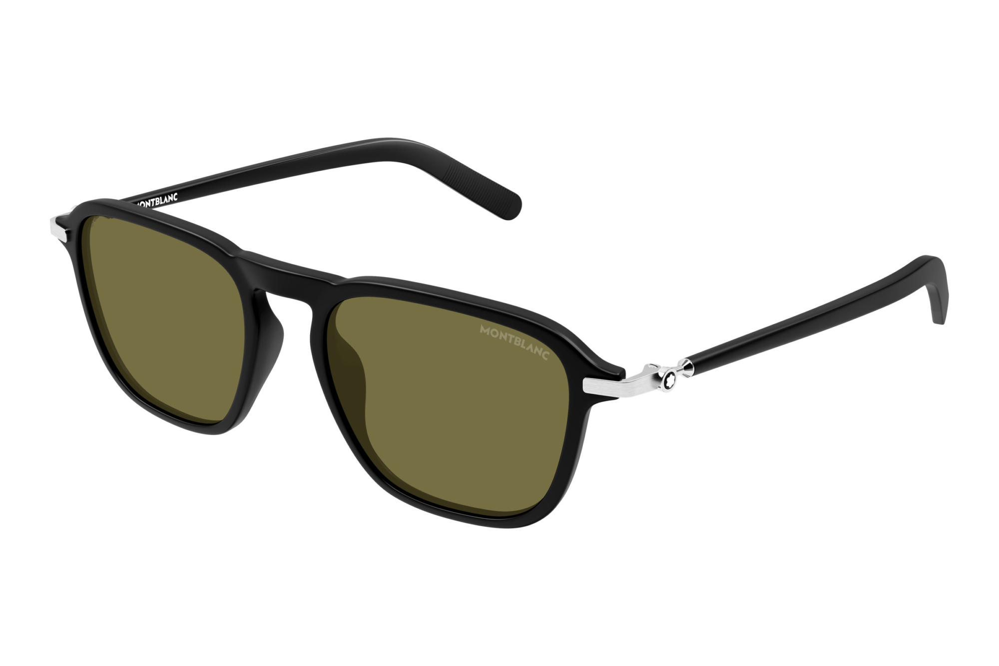Mont Blanc MB0498S 002 BLACK Mont Blanc MB0498S 002 BLACK