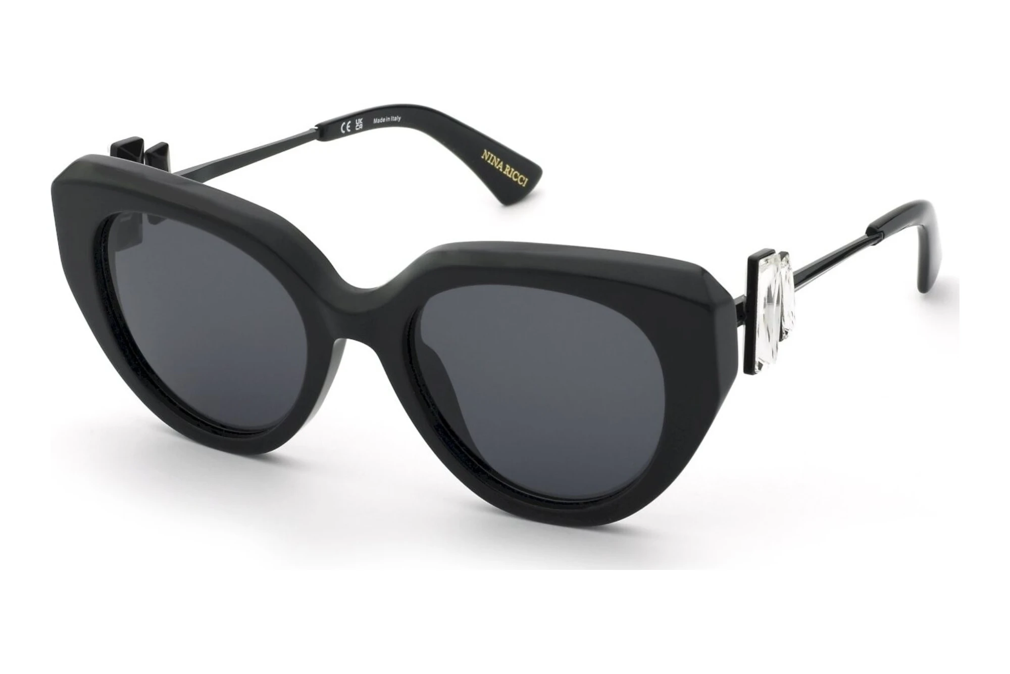 Nina Ricci SNR404S 700S SMOKESHINY BLACK Nina Ricci SNR404S 700S SMOKESHINY BLACK