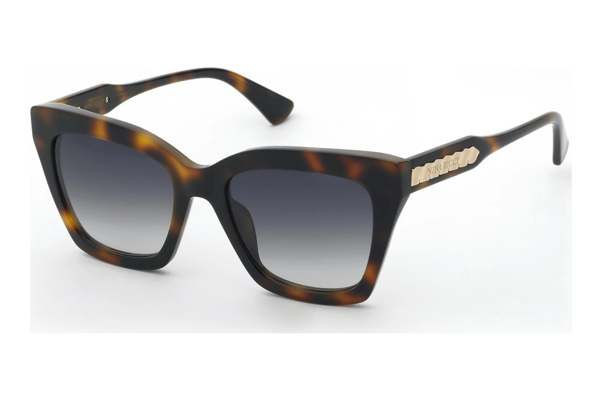 Nina Ricci SNR463 0752 SMOKE GRADIENT SMOKESHINY DARK HAVANA Nina Ricci SNR463 0752 SMOKE GRADIENT SMOKESHINY DARK HAVANA