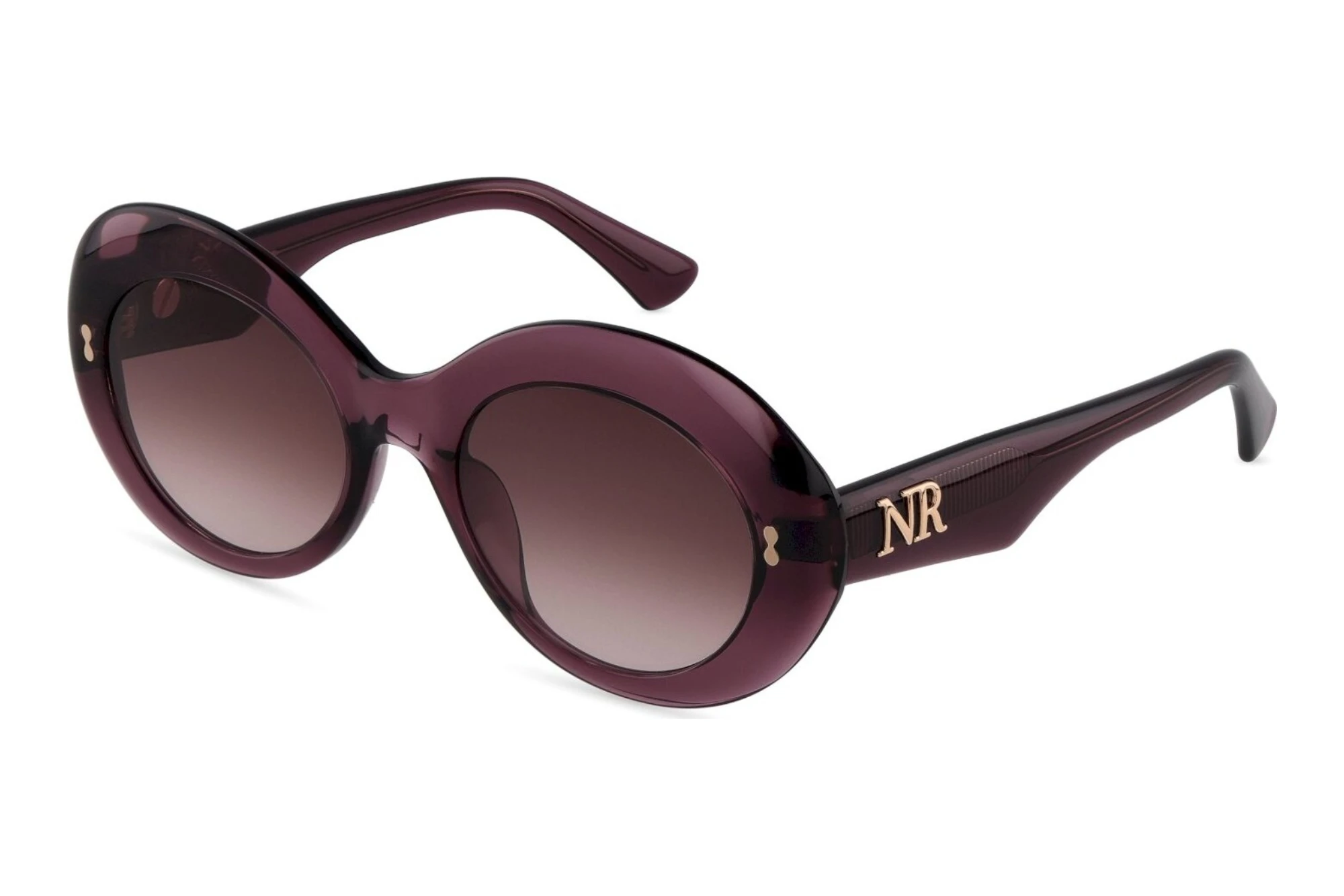 Nina Ricci SNR490 0V64 BROWN GRADIENT PINKSHINY TRANSP.BORDEAUX RED Nina Ricci SNR490 0V64 BROWN GRADIENT PINKSHINY TRANSP.BORDEAUX RED