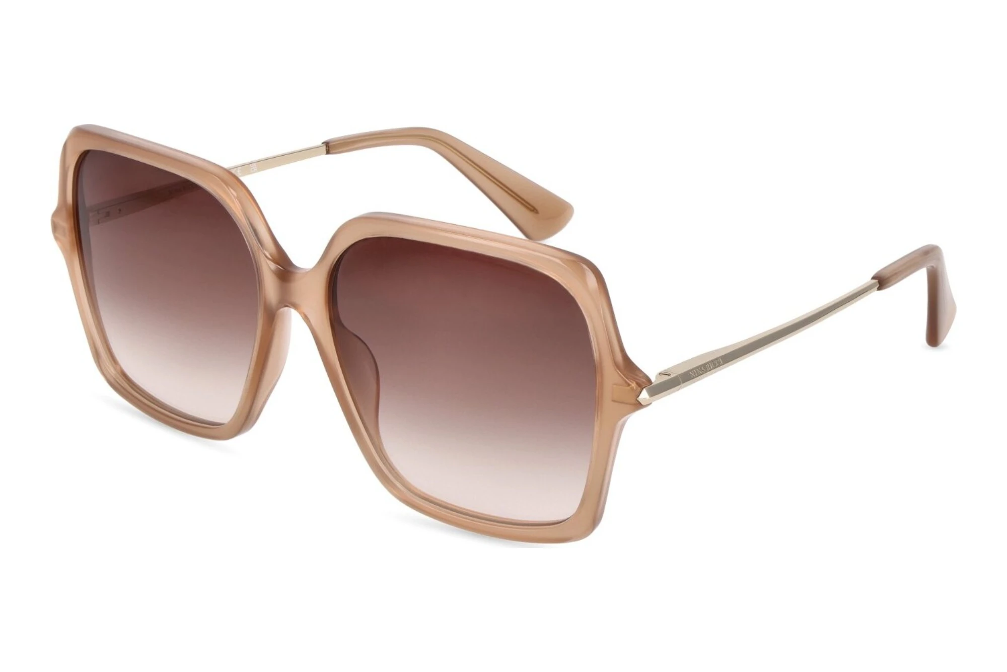 Nina Ricci SNR494 094V BROWN GRADIENT BROWNSHINY OPAL BROWN Nina Ricci SNR494 094V BROWN GRADIENT BROWNSHINY OPAL BROWN