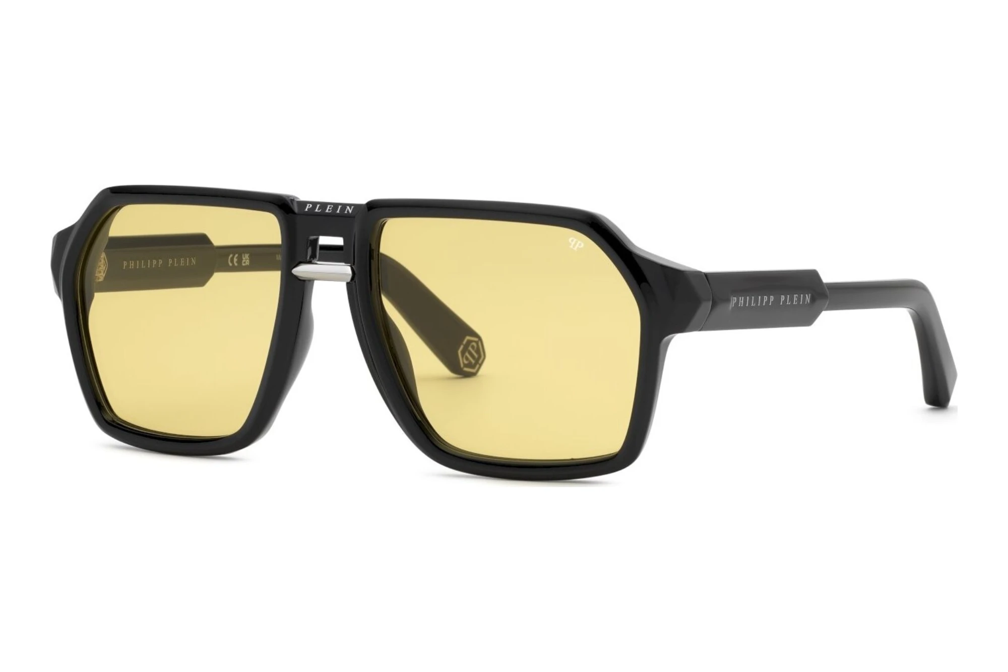Philipp Plein SPP203M 0Z42 YELLOWTOTAL SHINY BLACK Philipp Plein SPP203M 0Z42 YELLOWTOTAL SHINY BLACK
