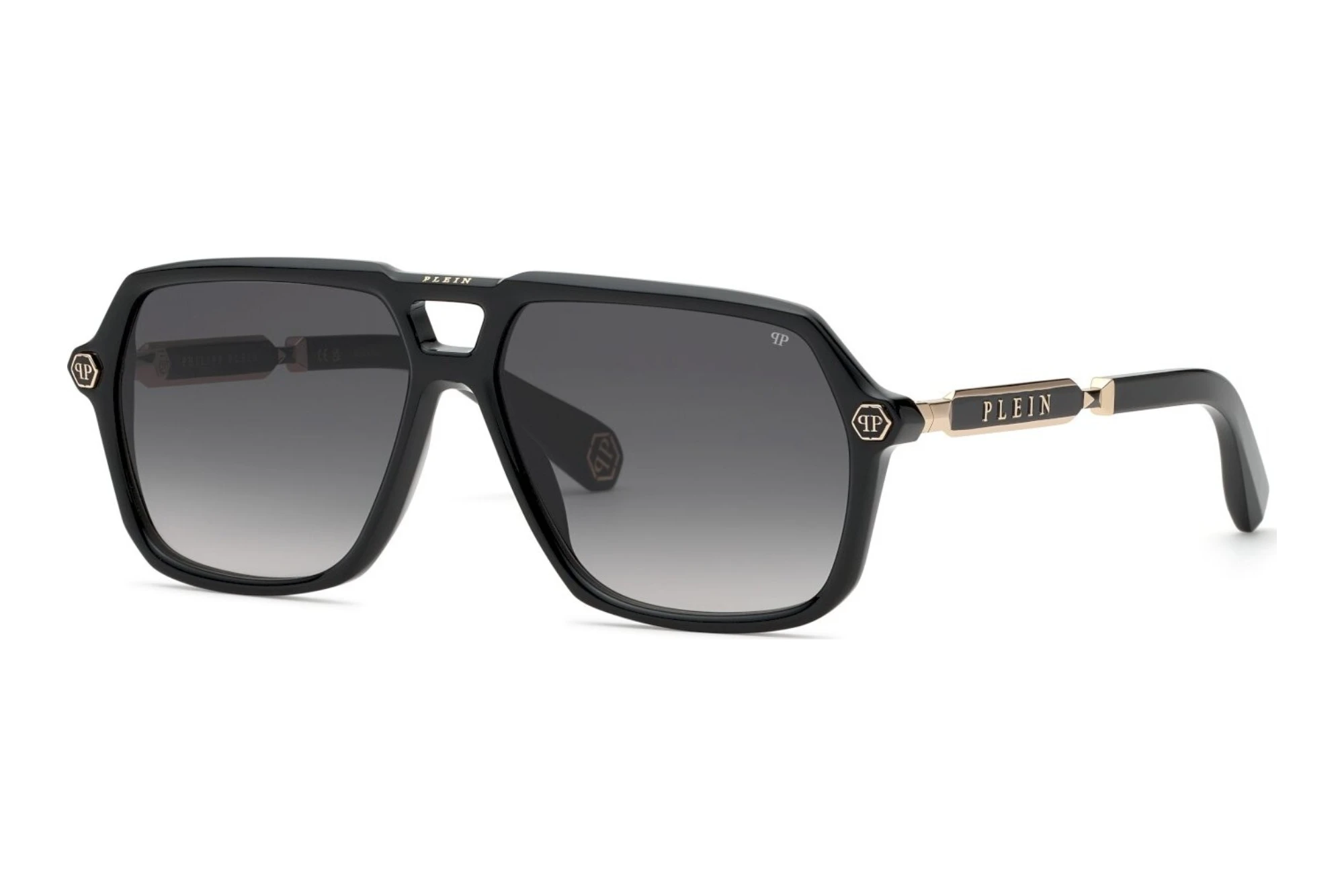 Philipp Plein SPP227 0700 SMOKE GRADIENT SMOKESHINY BLACK Philipp Plein SPP227 0700 SMOKE GRADIENT SMOKESHINY BLACK