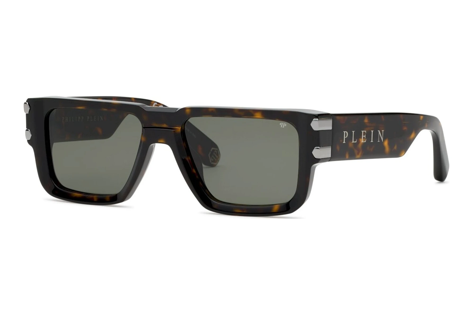 Philipp Plein SPP229 0722 GREENSHINY DARK HAVANA Philipp Plein SPP229 0722 GREENSHINY DARK HAVANA
