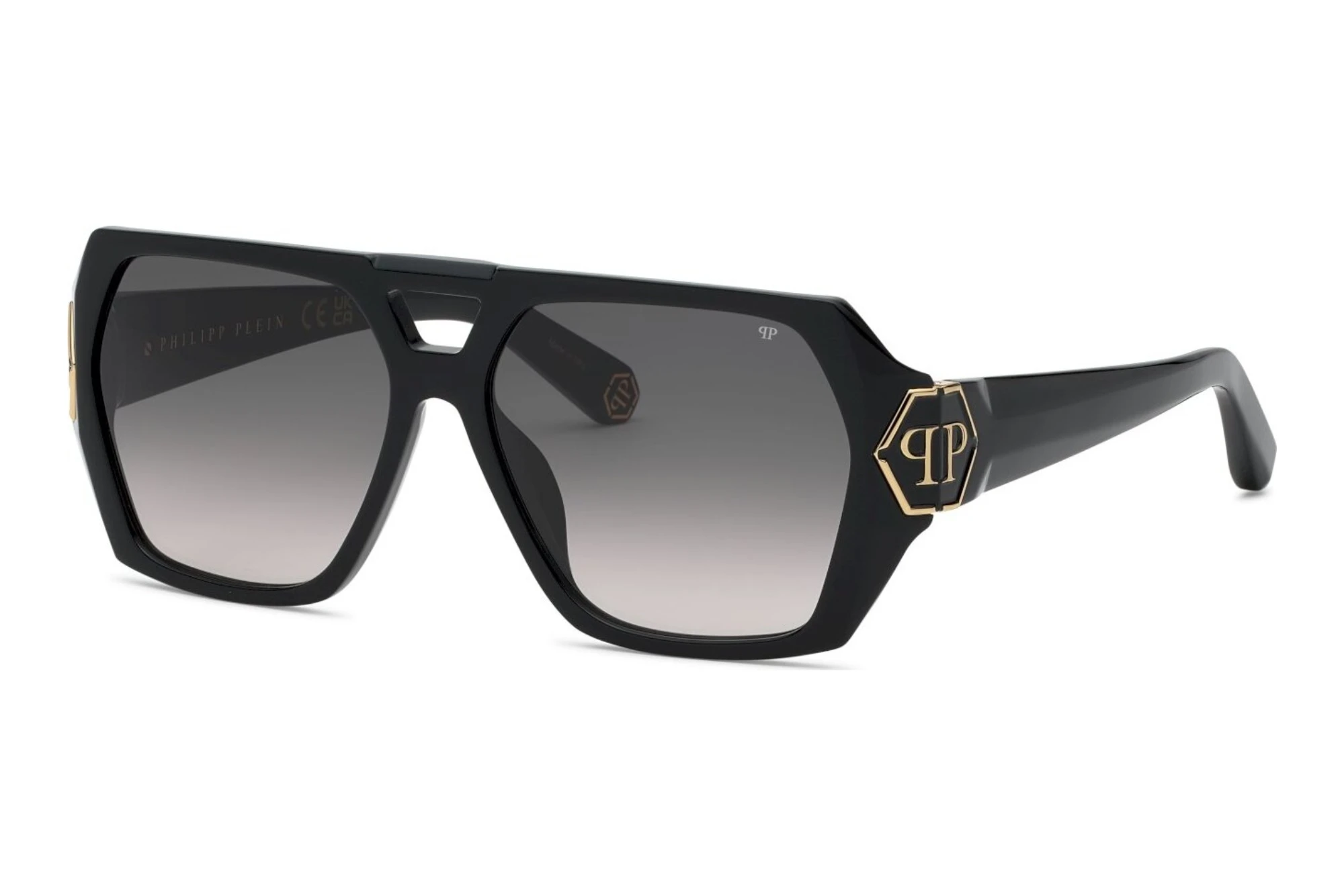 Philipp Plein SPP238M 0700 SMOKE GRADIENTSHINY BLACK Philipp Plein SPP238M 0700 SMOKE GRADIENTSHINY BLACK