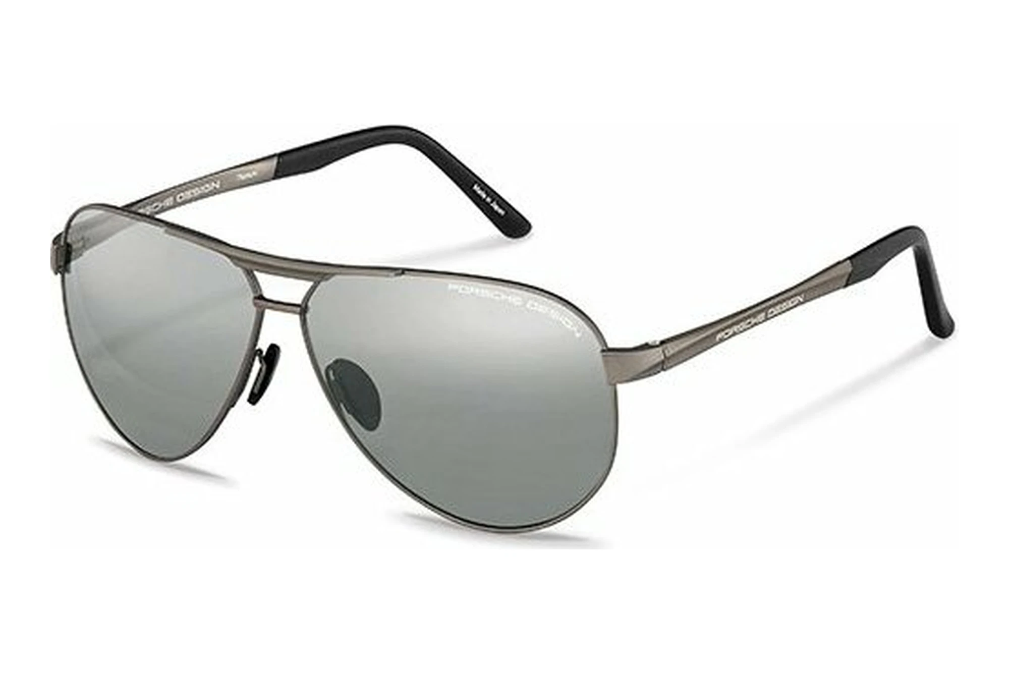 Porsche Design P8649 F199 SMOKE/MIRROR SILVERsatin gun Porsche Design P8649 F199 SMOKE/MIRROR SILVERsatin gun