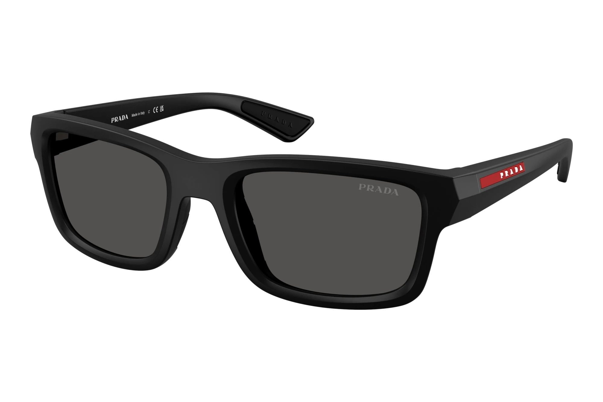 Prada Linea Rossa PS B10S 1BO08Z Dark GreyMatte Black Prada Linea Rossa PS B10S 1BO08Z Dark GreyMatte Black