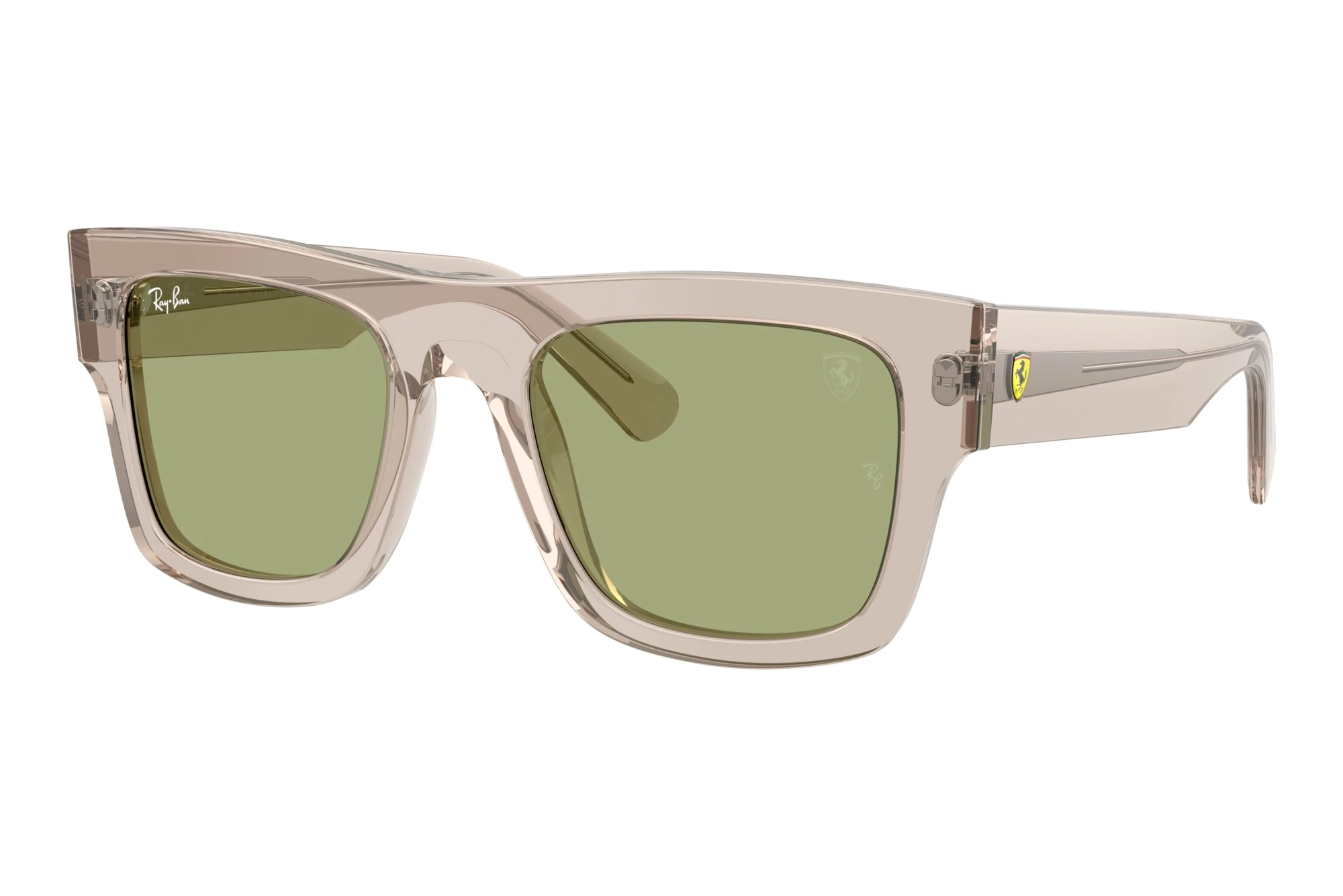 Ray-Ban RB2217M F71282 GreenTransparent Light Brown Ray-Ban RB2217M F71282 GreenTransparent Light Brown