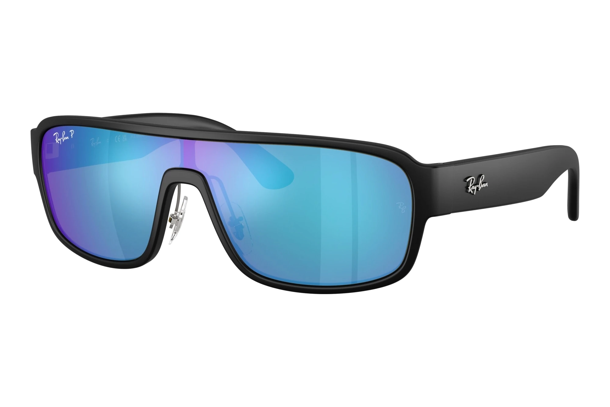 Ray-Ban RB2233 901SA1 Green Mirror Blue Polarized+Black Ray-Ban RB2233 901SA1 Green Mirror Blue Polarized+Black