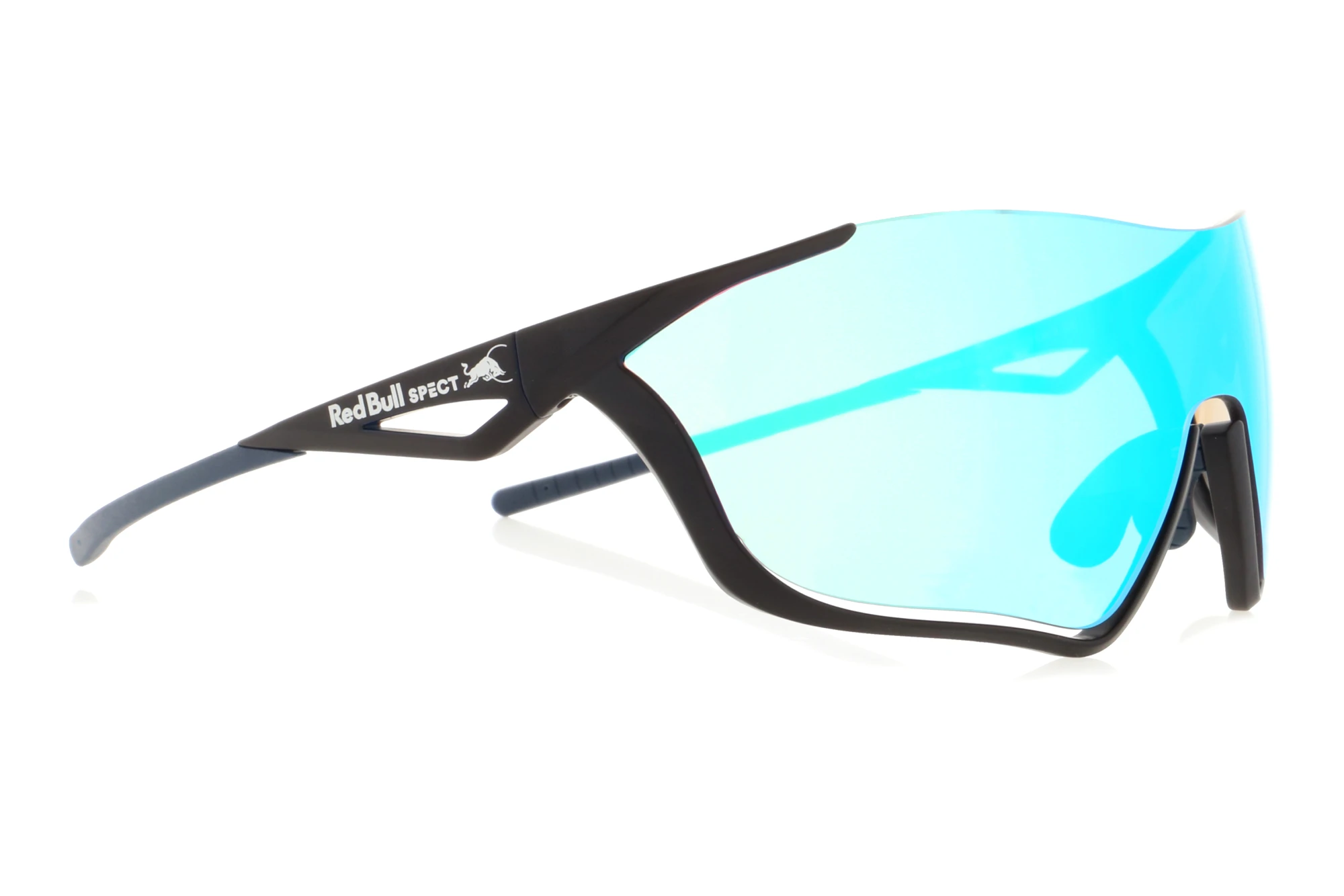 Red Bull SPECT FLOW 005 grey with blue green mirrorblack Red Bull SPECT FLOW 005 grey with blue green mirrorblack