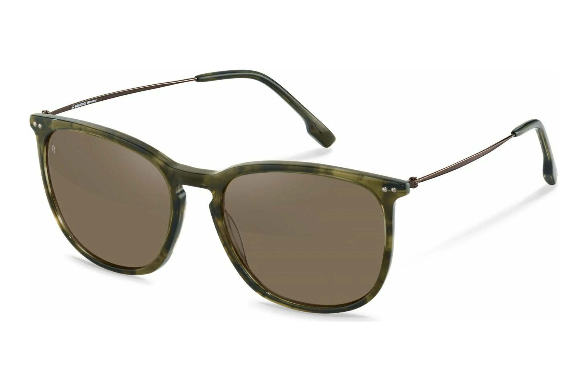 Rodenstock R3342 C151 BROWN/MIRROR GOLDolive, gunmetal Rodenstock R3342 C151 BROWN/MIRROR GOLDolive, gunmetal