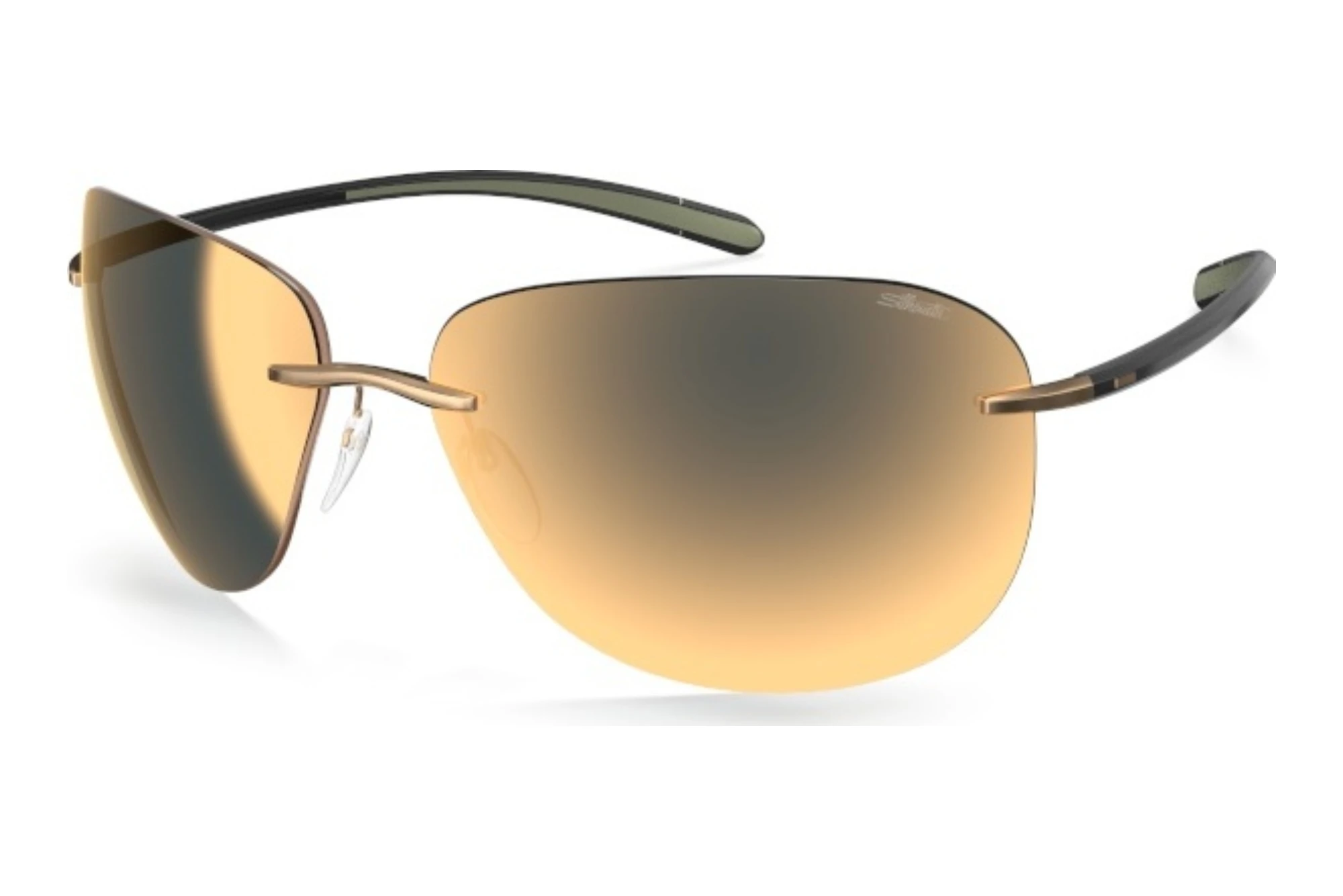 Silhouette 8729 7530 blackSLM Glossy Gold Mirror Silhouette 8729 7530 blackSLM Glossy Gold Mirror