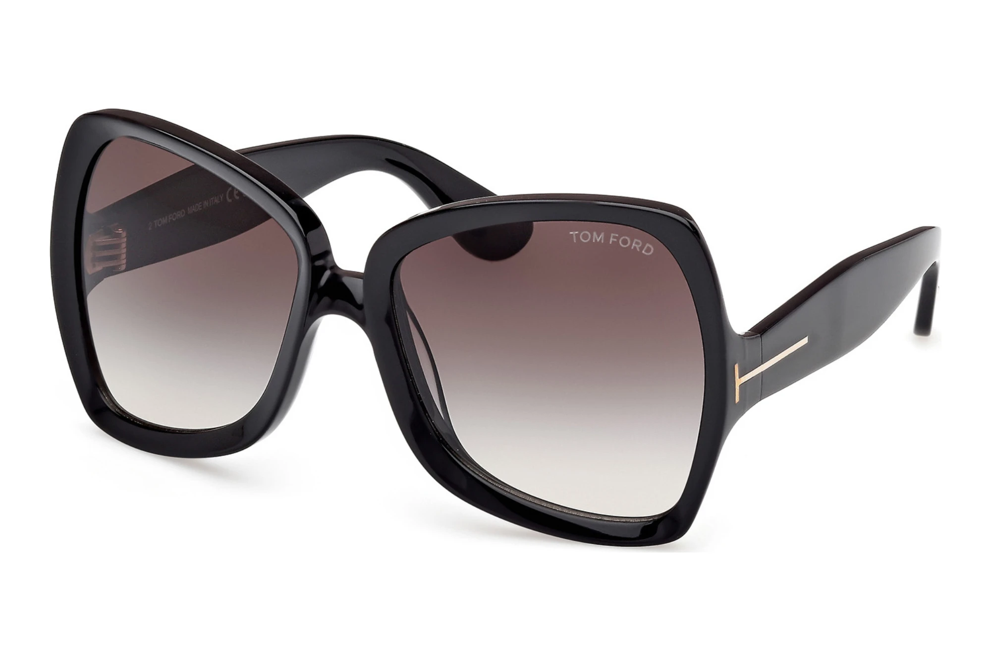 Tom Ford FT1222 01B grau verlaufendGlänzend Schwarz Tom Ford FT1222 01B grau verlaufendGlänzend Schwarz