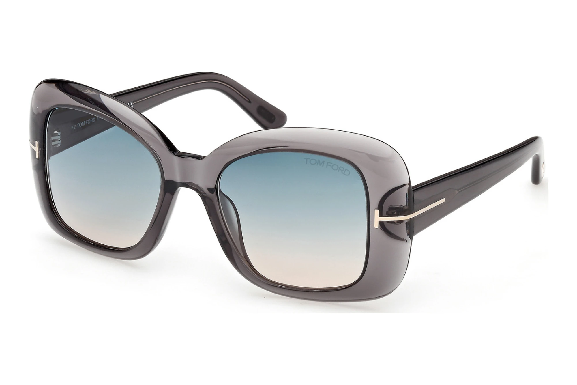 Tom Ford FT1348 20P grün verlaufendGlänzend Grau Tom Ford FT1348 20P grün verlaufendGlänzend Grau