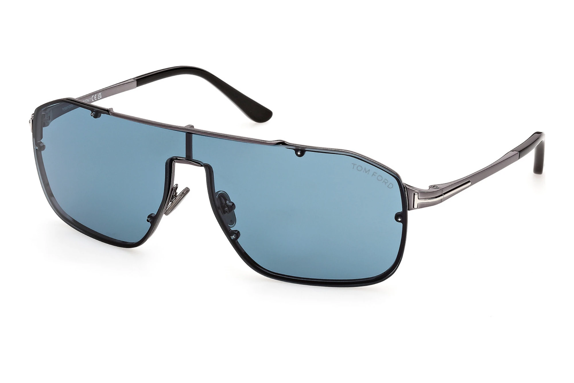 Tom Ford FT1411 08V blauGlänzend Gunmetal Tom Ford FT1411 08V blauGlänzend Gunmetal