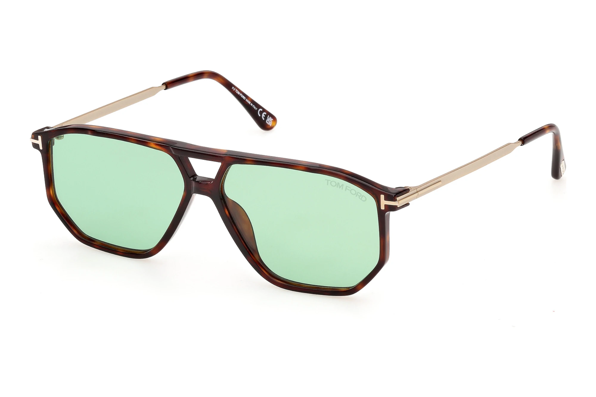 Tom Ford FT1481 54N grünRot Havanna Tom Ford FT1481 54N grünRot Havanna