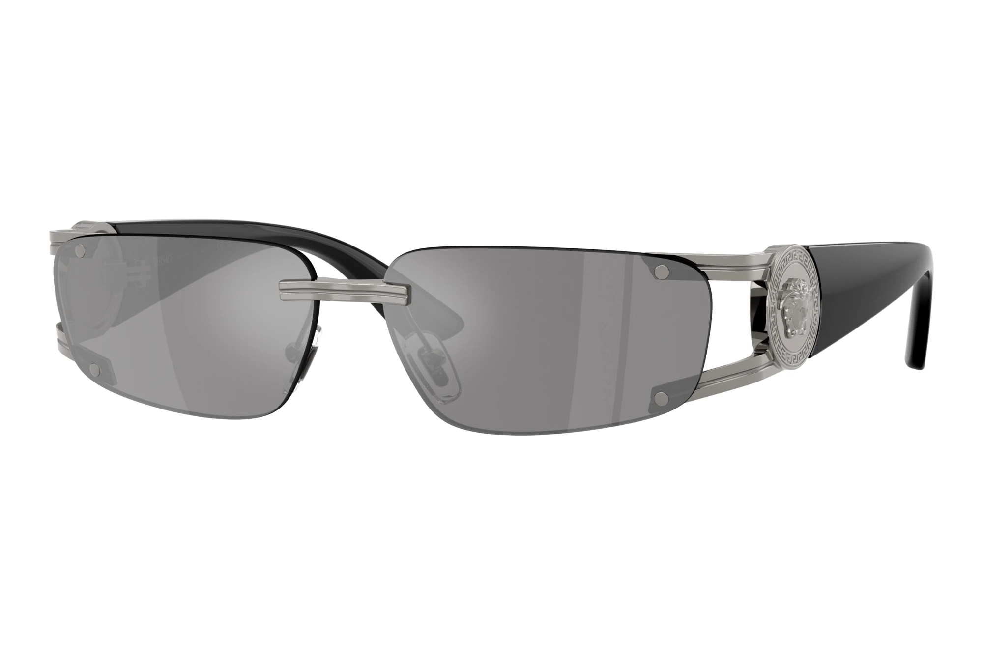 Versace VE2291 10006G Dark Grey Mirror SilverGunmetal Versace VE2291 10006G Dark Grey Mirror SilverGunmetal