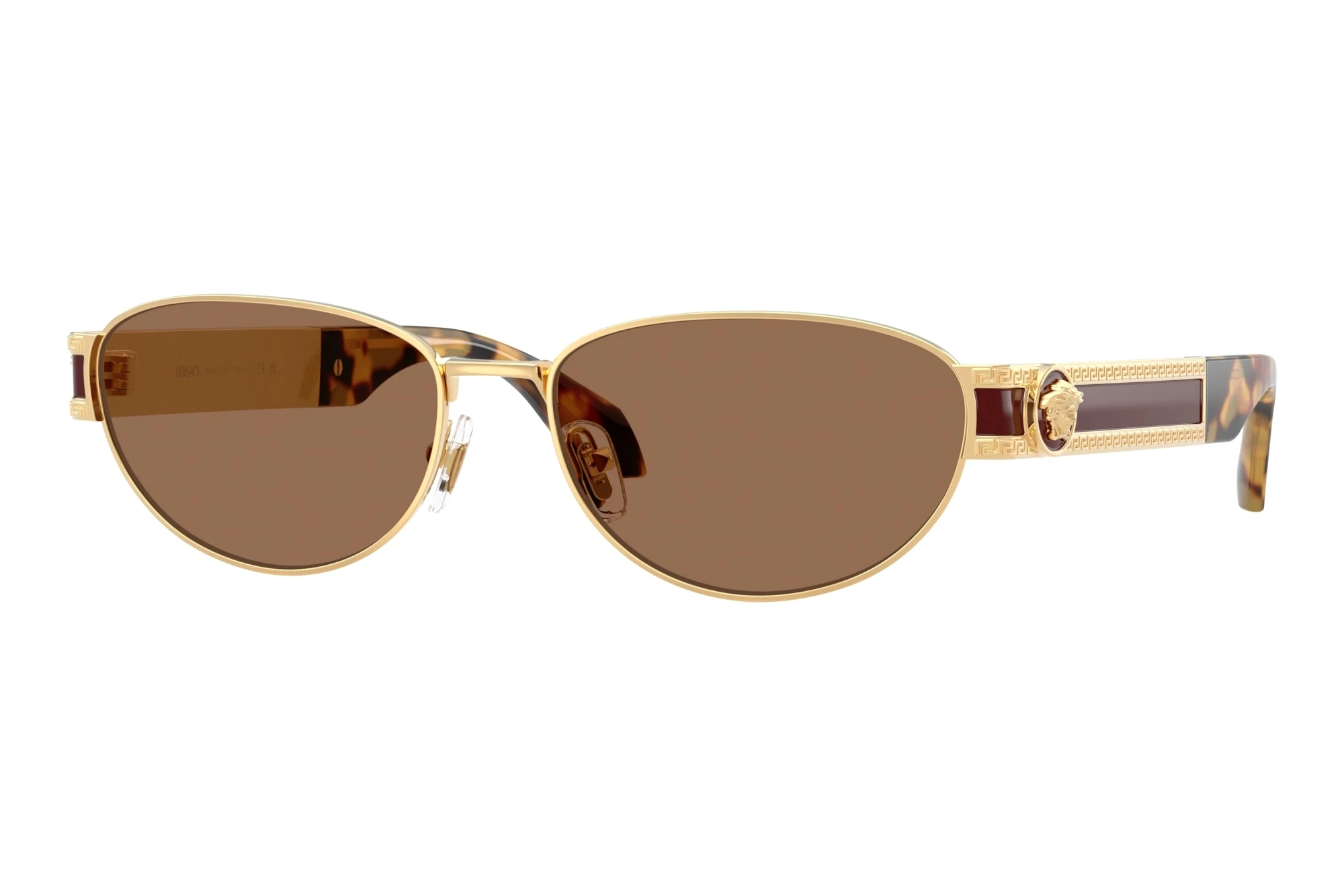 Versace VE2304 152373 Dark BrownGold Versace Versace VE2304 152373 Dark BrownGold Versace