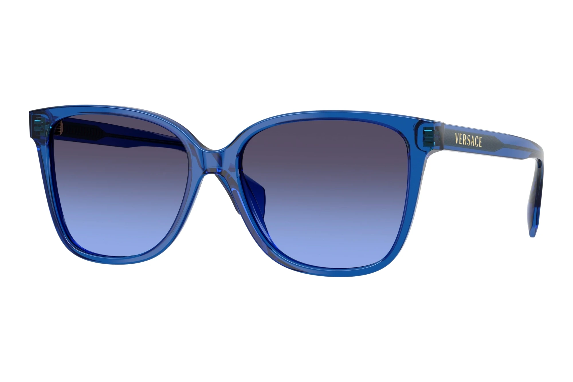 Versace VE4523 555079 Light Violet Gradient Dark VioletTransparent Blue Versace VE4523 555079 Light Violet Gradient Dark VioletTransparent Blue