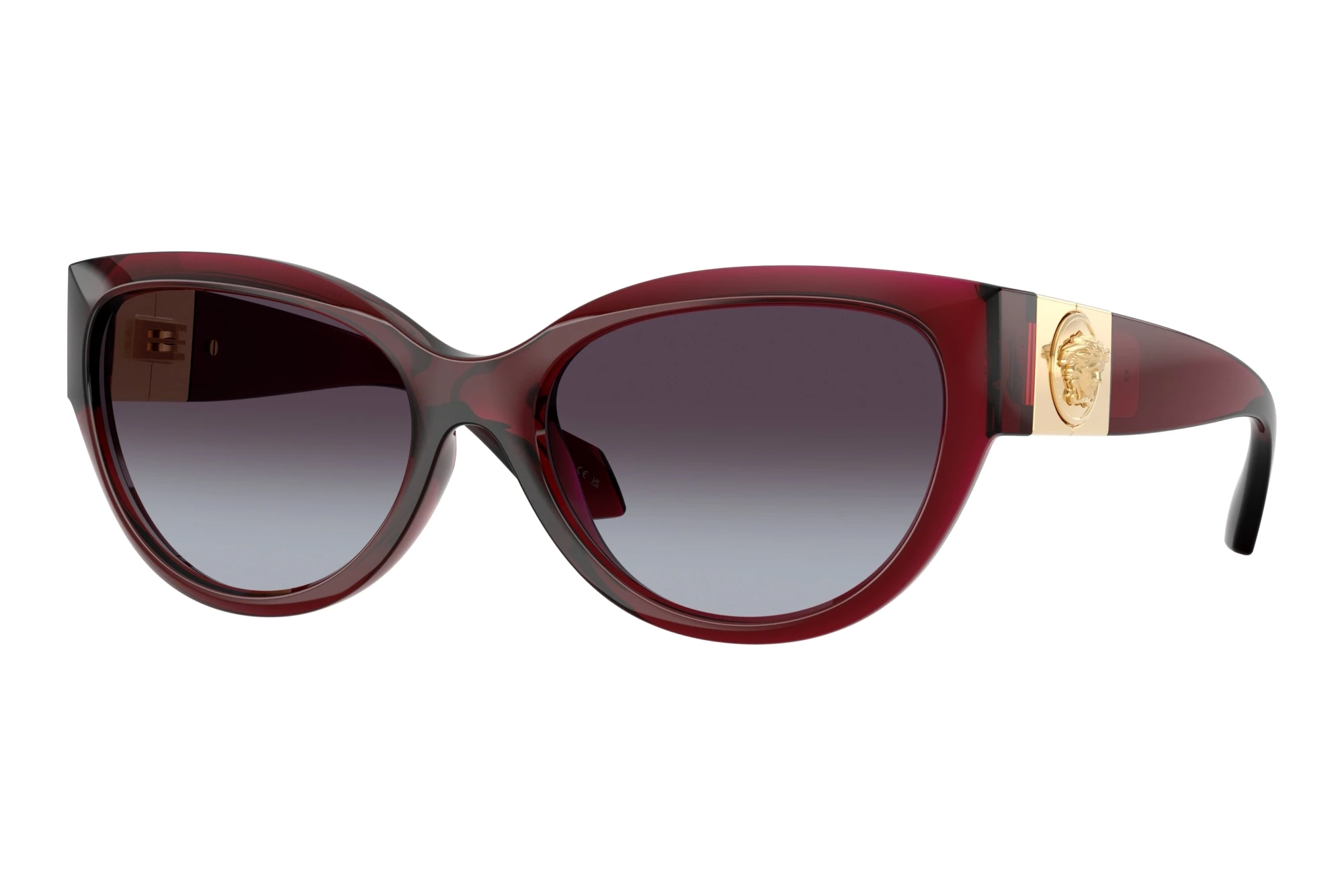 Versace VE4524U 388/8G Grey GradientTransparent Red Versace VE4524U 388/8G Grey GradientTransparent Red