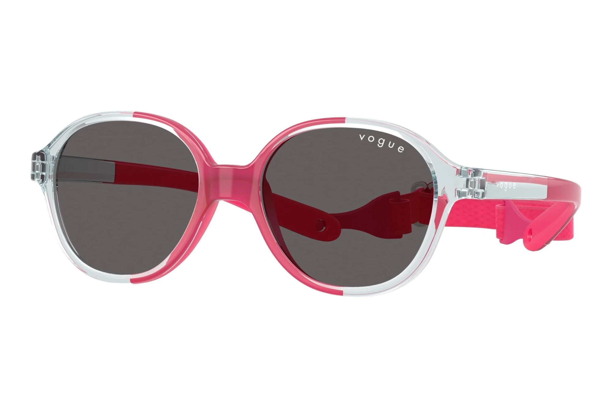 Vogue Eyewear VJ2012 330187 Black SmokeAzure/Fuchsia Rubber Vogue Eyewear VJ2012 330187 Black SmokeAzure/Fuchsia Rubber