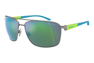 Arnette AN3089 745/8N Green Mirror GreenMatte Gunmetal