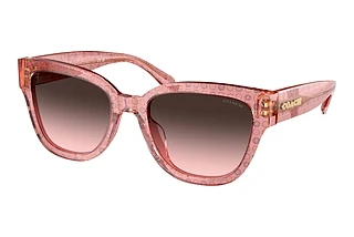 Coach HC8379U 583646 Grey Pink GradientTea Rose C