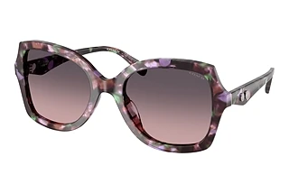 Coach HC8410U 584346 Smoke Purple GradientAmethyst Pearl Tortoise