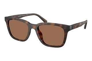 Coach HC8426U 512073 Brown SolidMatte Dark Tortoise