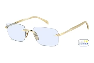 David Beckham DB 1195/S IDA/QZ AZURE PHOTOCROMATICGOLD