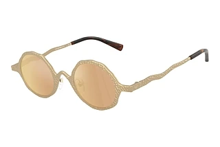 Emporio Armani EA2166 30027J Brown Mirror Rose GoldMatte Pale Gold