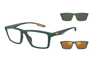 Emporio Armani EA4189U 50581W ClearMatte Green