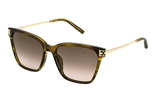 Escada SESE47 06U8 BROWN GRADIENTSTRIPED SHINY BROWN/GREEN