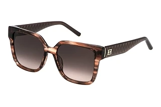 Escada SESE64 0VBL BROWN GRADIENT PINKSTRIPED BROWN/PINK