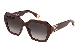 Furla SFU880 09FH BROWN GRADIENT PINKSHINY FULL BORDEAUX
